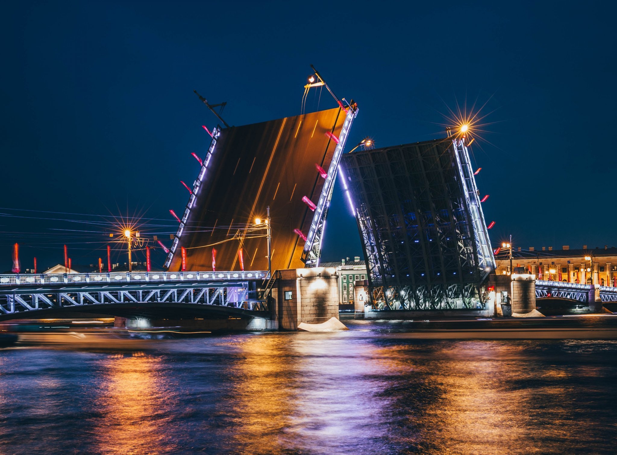 развод мостов в петербурге фото