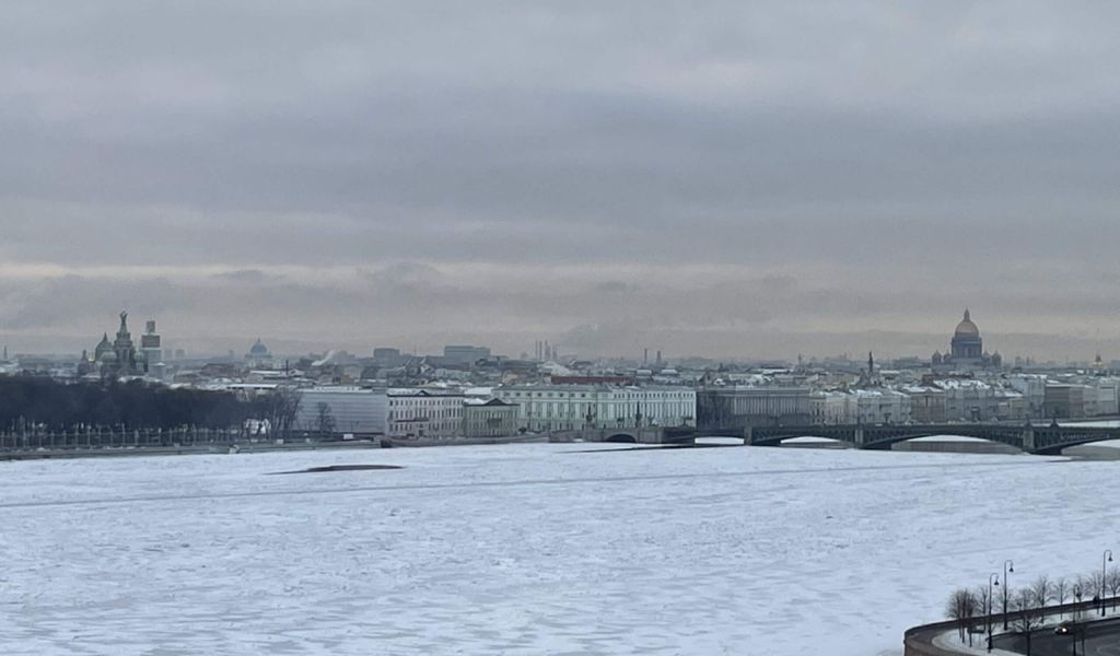 Санкт-Петербург накрыл густой туман