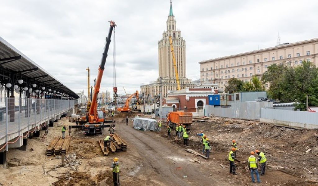 Темп работ – высокий: В Москве строятся четыре центральных диаметра