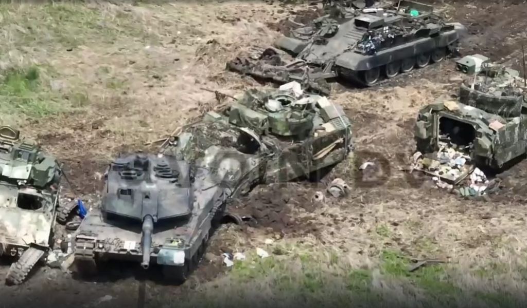 Украина вынуждена убрать танки Abrams с передовой из-за ударов России