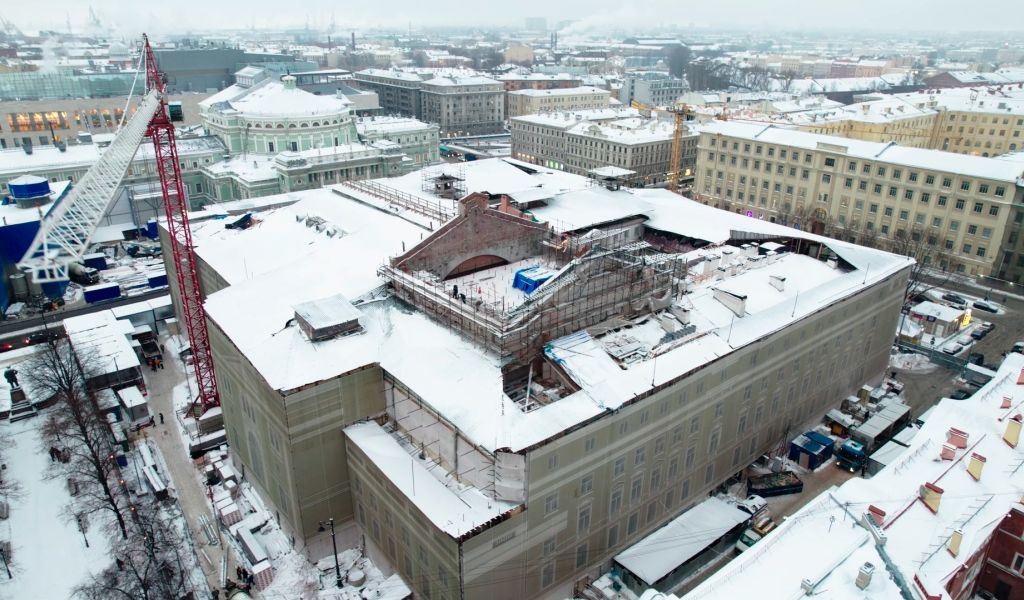 В Петербурге поставят новые купола на консерватории Римского-Корсакова