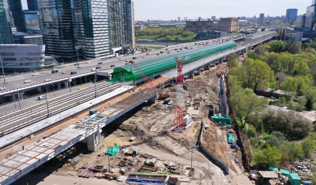 В сентябре в Москве введут самую длинную Ж/Д эстакаду