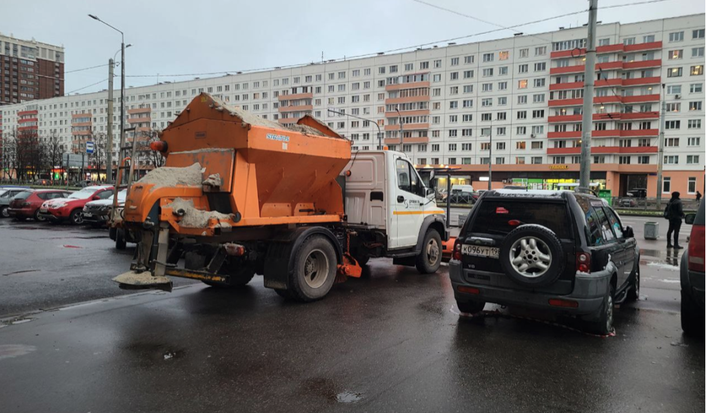 Эколог Шевчук считает вредной масштабную «засолку» тротуаров в Петербурге