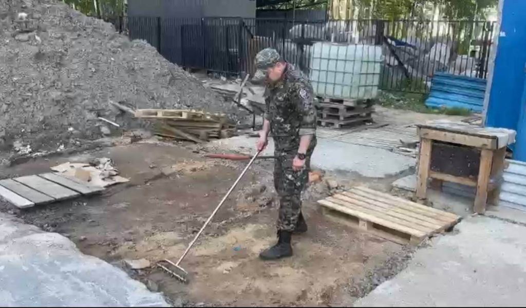 В Петербурге опубликовано видео с места убийства директора строительной организации