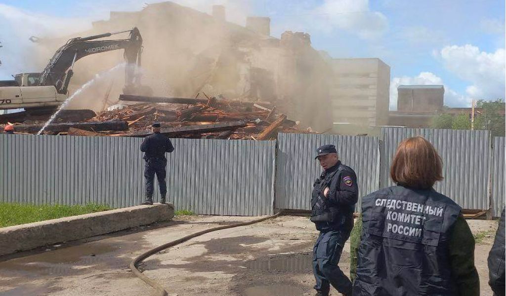 В Петербурге начался демонтаж стадиона «Олимпийские надежды»