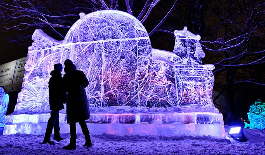 Фестиваль «Снег и лед в Москве» в парке искусств «Музеон» посетили 120 тысяч человек