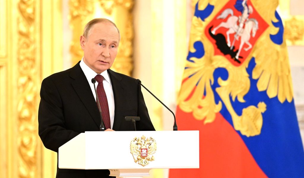 Путин призвал Киев вновь сесть за стол переговоров