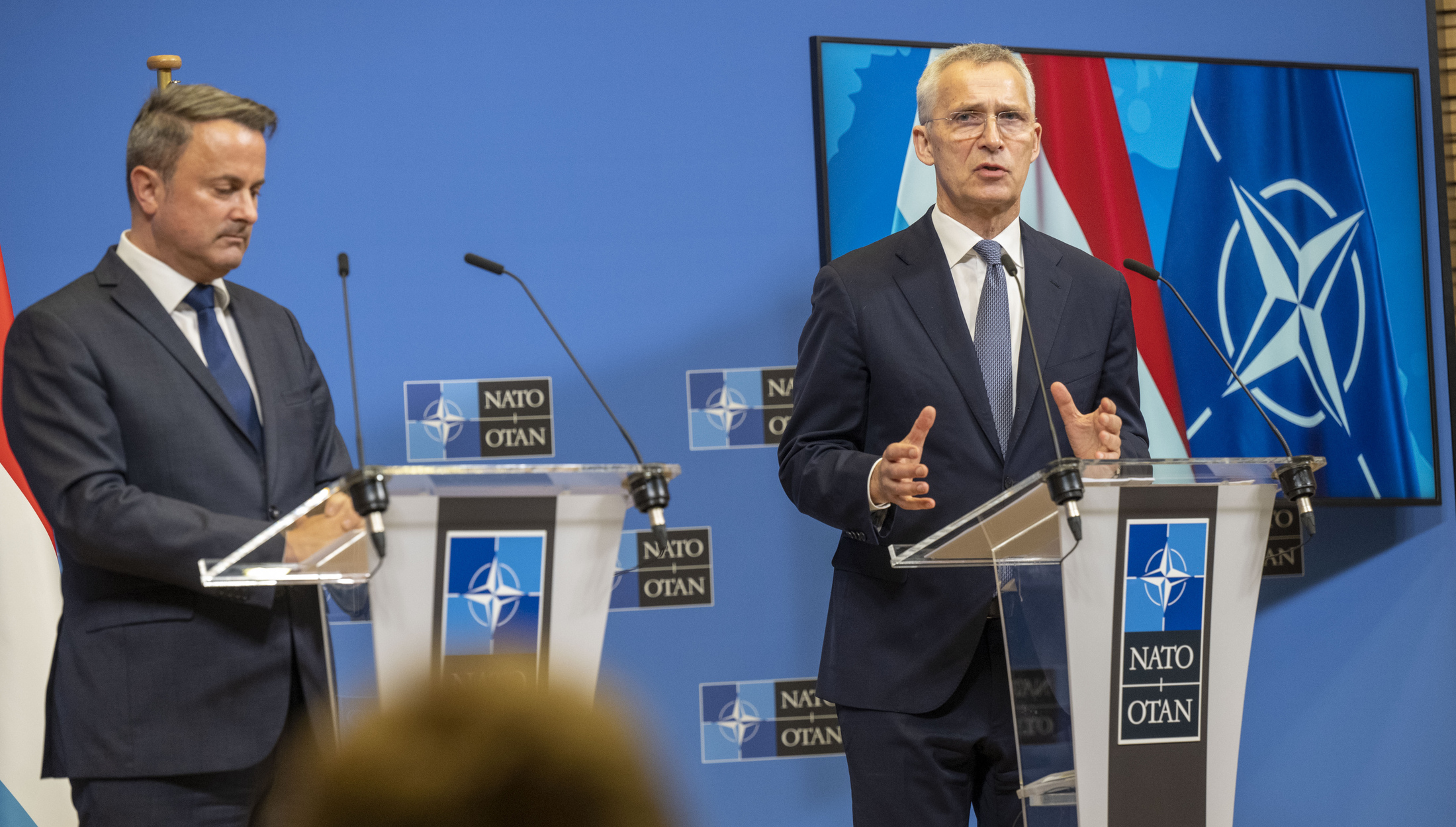 The Prime Minister of Luxembourg visits NATO